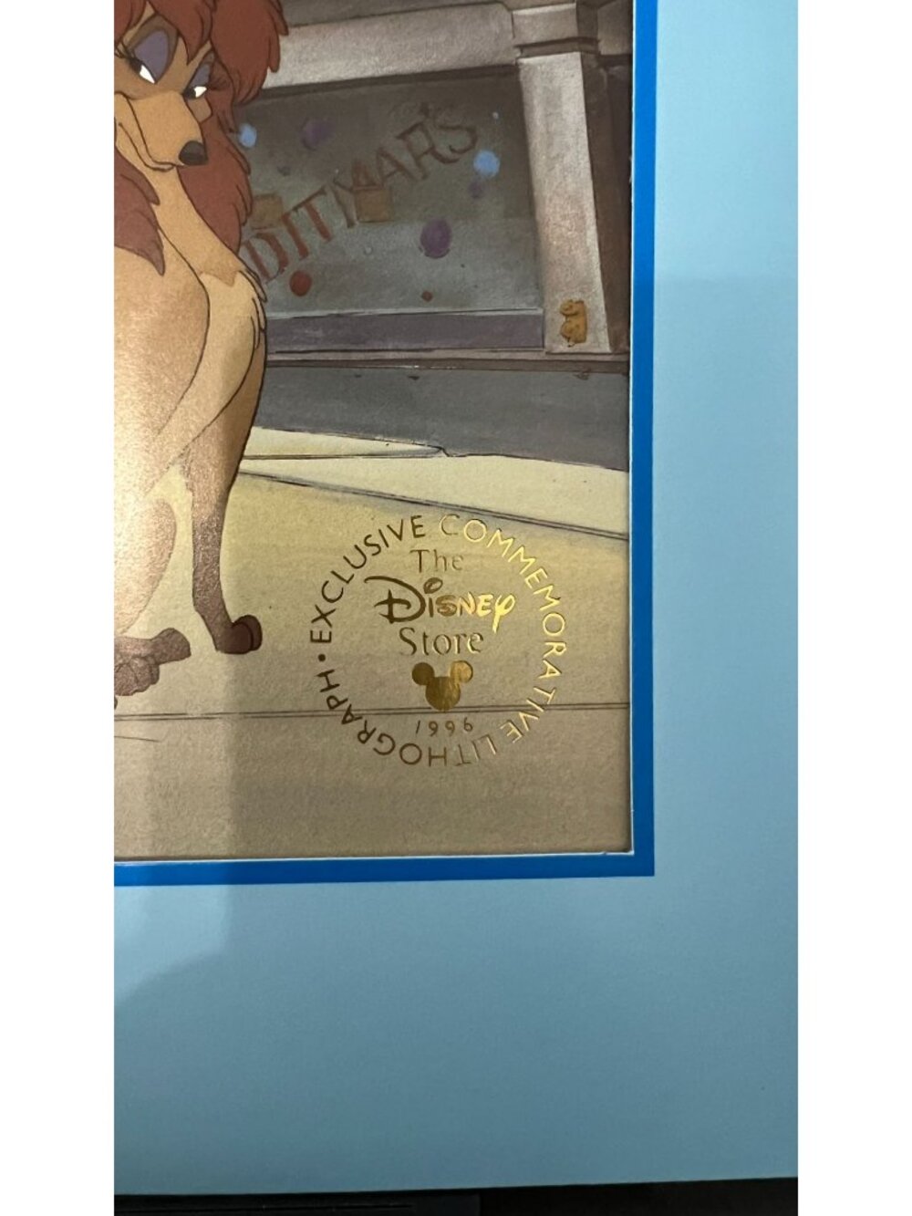 Disneys Oliver & Company 1996 Exclusive Commemorative Lithograph - Picture 3 of 5